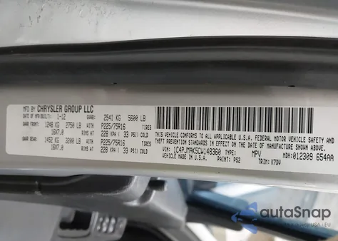 2012 Jeep Liberty Sport z USA, uszkodzony, nr VIN 1C4PJMAK5CW148360